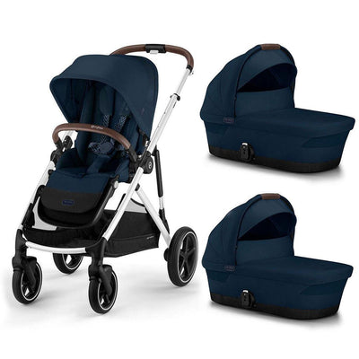 CYBEX Gazelle S Twin Pushchair - Ocean Blue