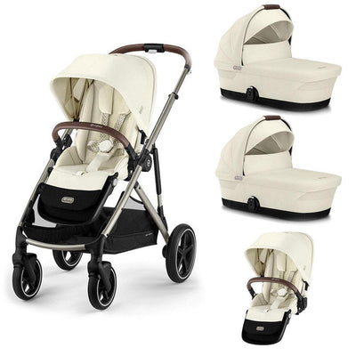 CYBEX Gazelle S Twin Pushchair - Seashell Beige