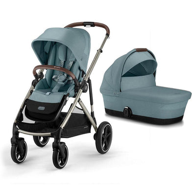 CYBEX Gazelle S Pushchair (2023) - Sky Blue - Taupe