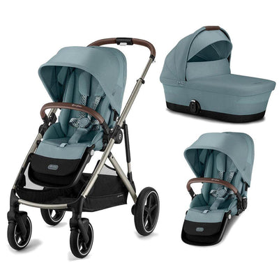 CYBEX Gazelle S Double Pushchair - Sky Blue