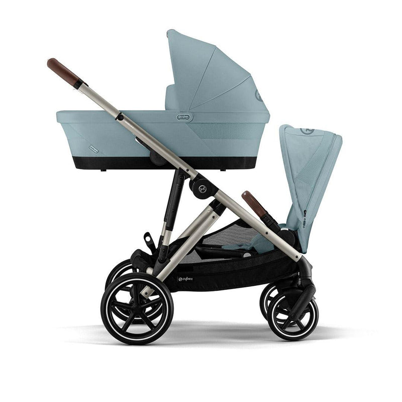 CYBEX Gazelle S Double Pushchair - Sky Blue