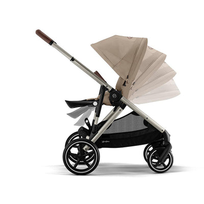 CYBEX Gazelle S Pushchair - Almond Beige - Taupe