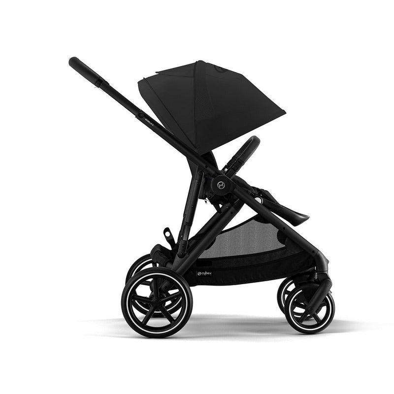 CYBEX Gazelle S Double Pushchair - Moon Black