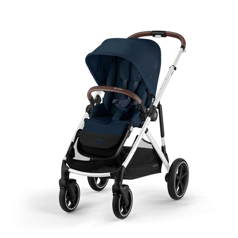 CYBEX Gazelle S Pushchair (2023) - Ocean Blue - Silver