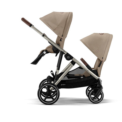 CYBEX Gazelle S Twin Pushchair - Almond Beige