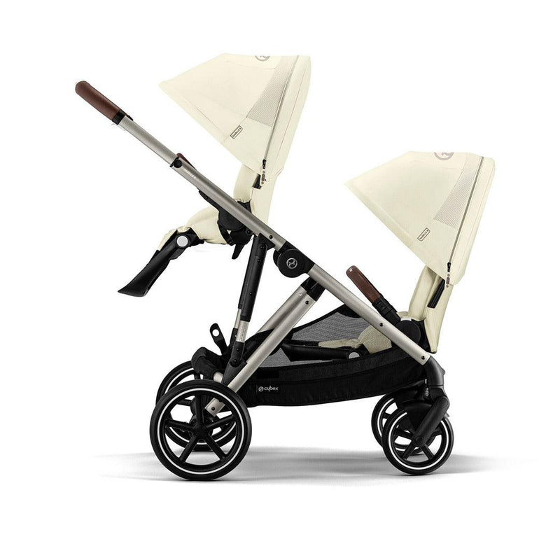 CYBEX Gazelle S Twin Pushchair - Seashell Beige