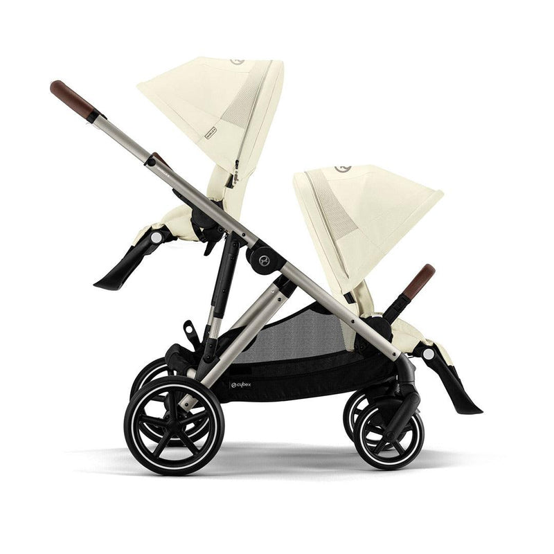 CYBEX Gazelle S Twin Pushchair - Seashell Beige