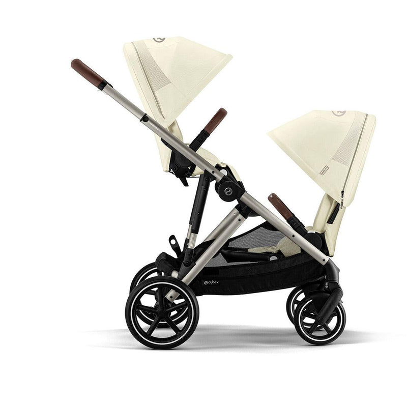 CYBEX Gazelle S Twin Pushchair - Seashell Beige