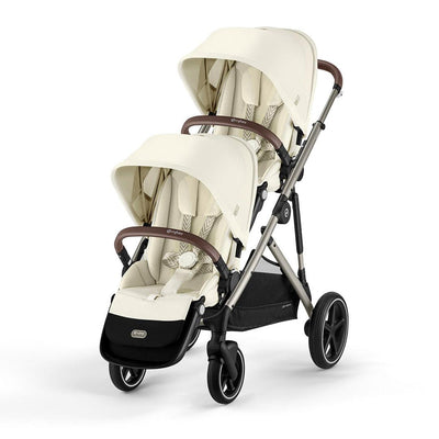 CYBEX Gazelle S Twin Pushchair - Seashell Beige