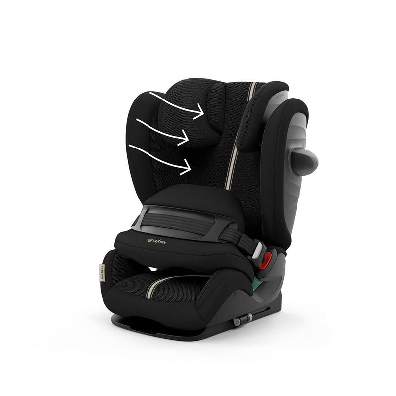 CYBEX Pallas G i-Size Plus Car Seat - Moon Black