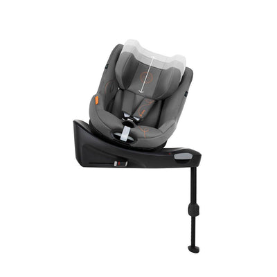 CYBEX Sirona Gi i-Size 360 Car Seat - Lava Grey