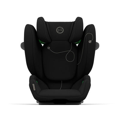 CYBEX Solution G i-Fix Car Seat - Moon Black