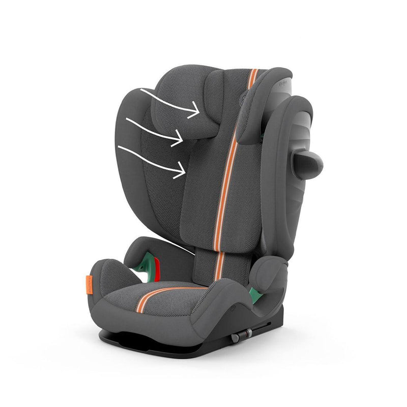 CYBEX Solution G i-Fix Plus Car Seat - Lava Grey