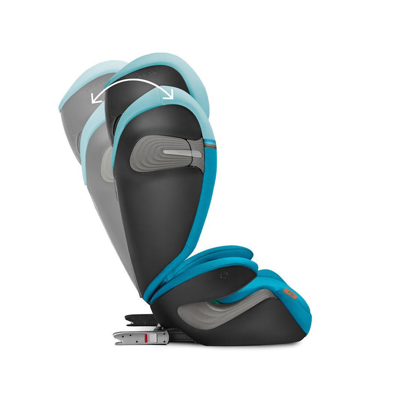 CYBEX Solution S2 i-Fix Car Seat - Beach Blue