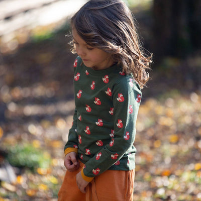 Little Green Radicals - Little Fox Long Sleeve T-Shirt