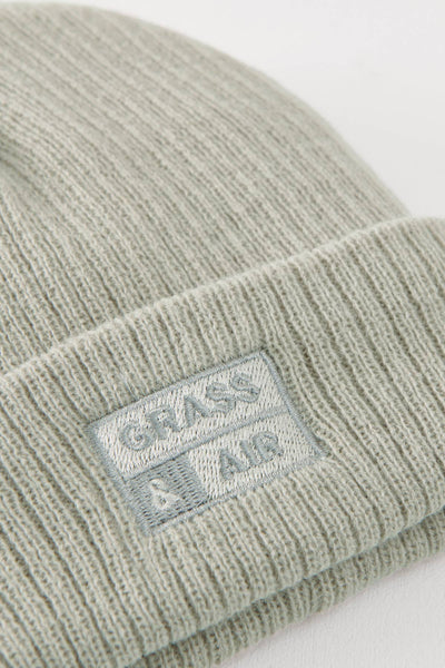 Grass & Air - Geo Thermal Grey Beanie