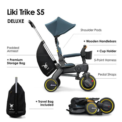 Doona™ Liki Trike S5 - Ocean Blue