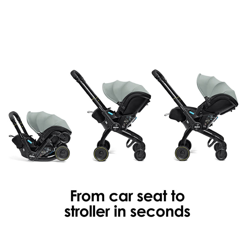 Doona X Infant Car Seat Stroller + ISOFIX Base - Dusty Sage