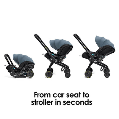 Doona X Infant Car Seat Stroller + ISOFIX Base - Ocean Blue