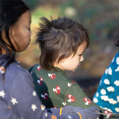 Little Green Radicals - From One To Another Fox Knitted Jumper