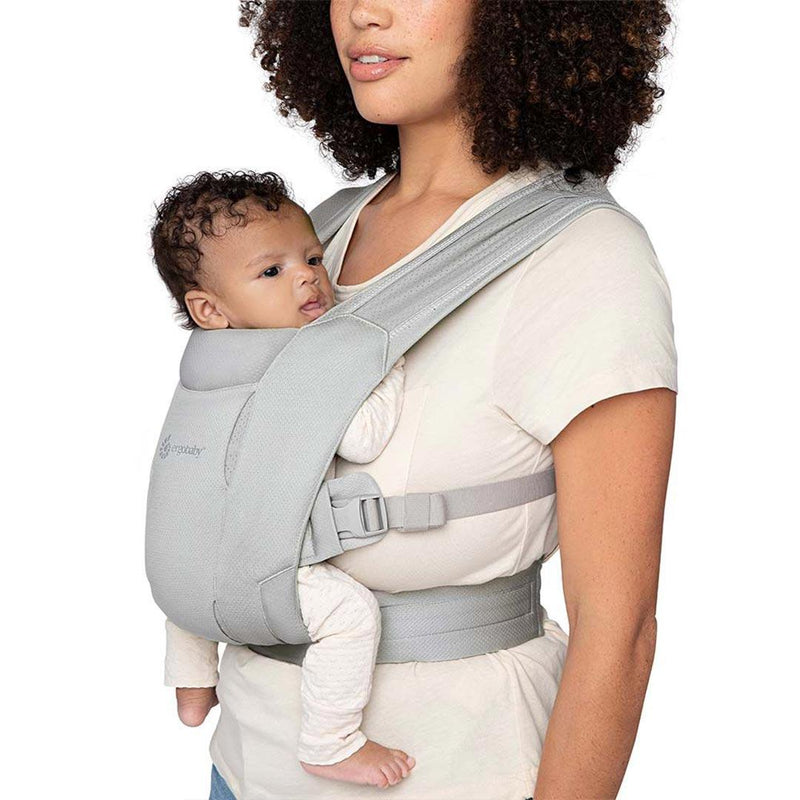 Ergobaby Embrace Newborn Carrier - Soft Grey