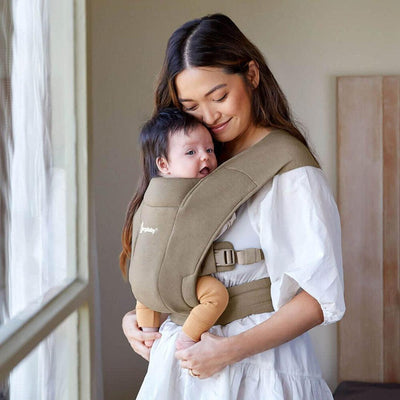 Ergobaby Embrace Soft And Snug Newborn Carrier - Soft Olive