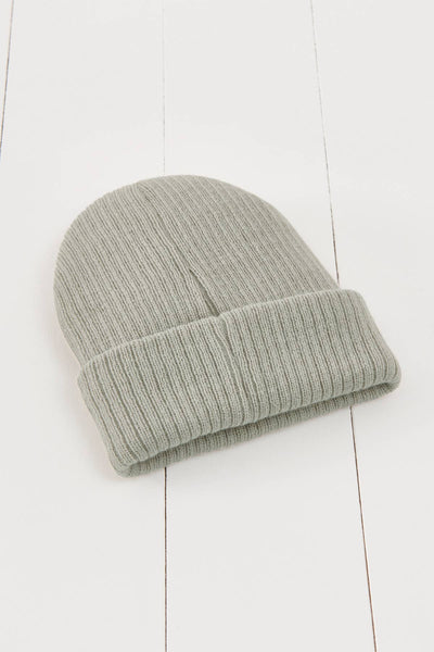 Grass & Air - Geo Thermal Grey Beanie