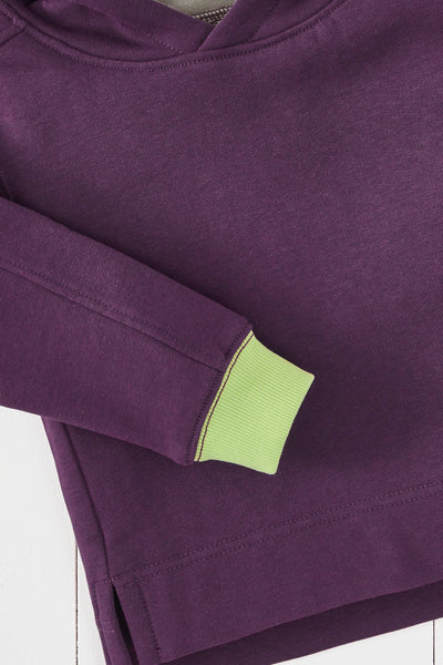 Grass & Air - Amethyst Purple Kids Hoodie