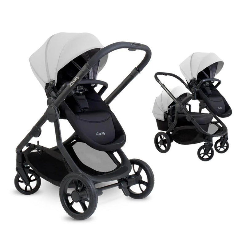 iCandy Orange 4 Pushchair Bundle - Glacier/Black