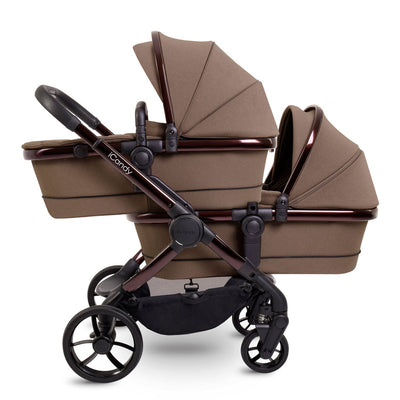 iCandy Peach 7 Twin Complete Bundle in Coco