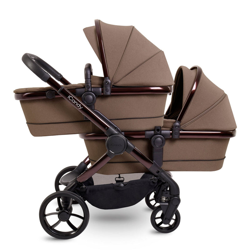 iCandy Peach 7 Twin Complete Bundle in Coco