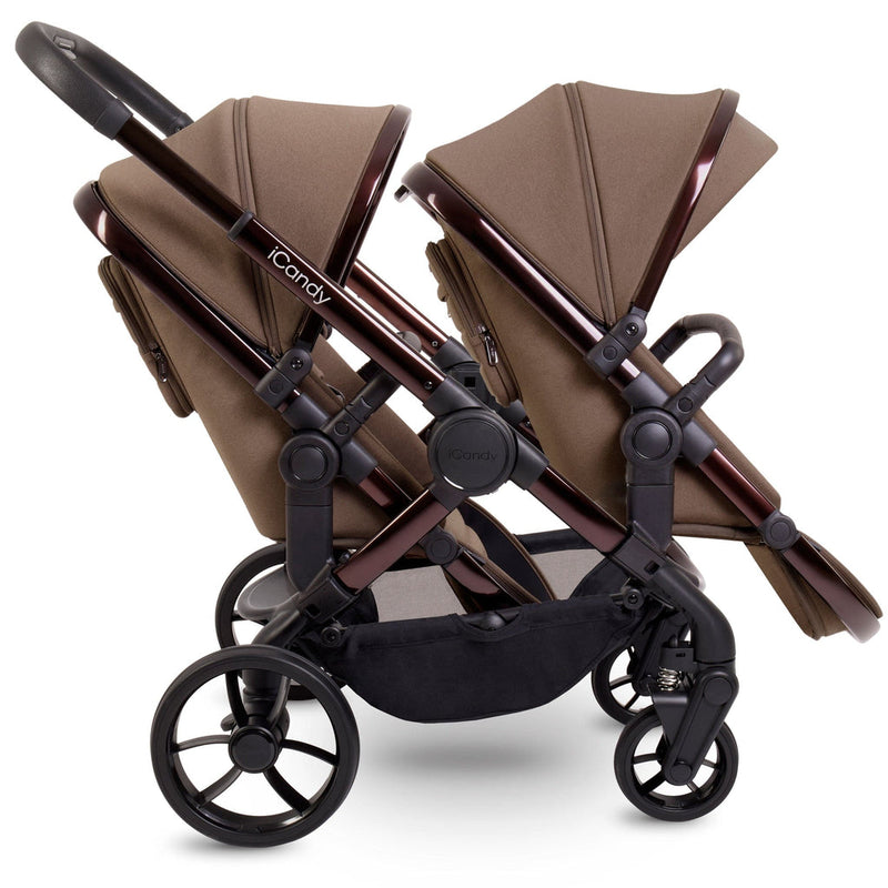 iCandy Peach 7 Twin Complete Bundle in Coco