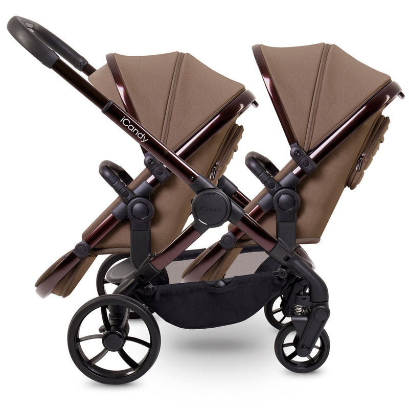 iCandy Peach 7 Twin Complete Bundle in Coco