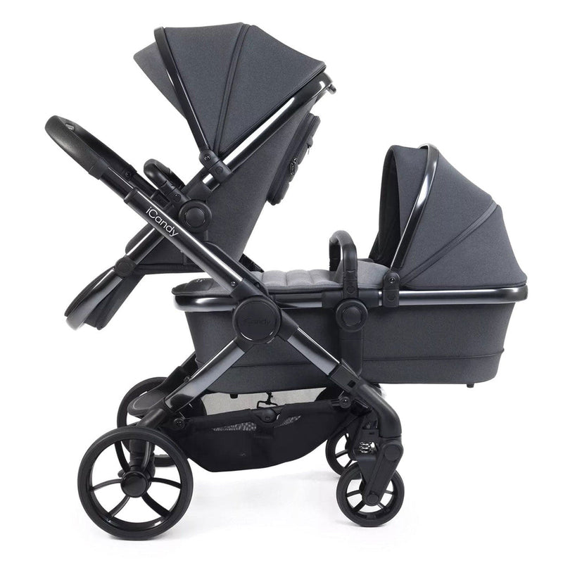 iCandy Peach 7 Twin Complete Bundle in Truffle