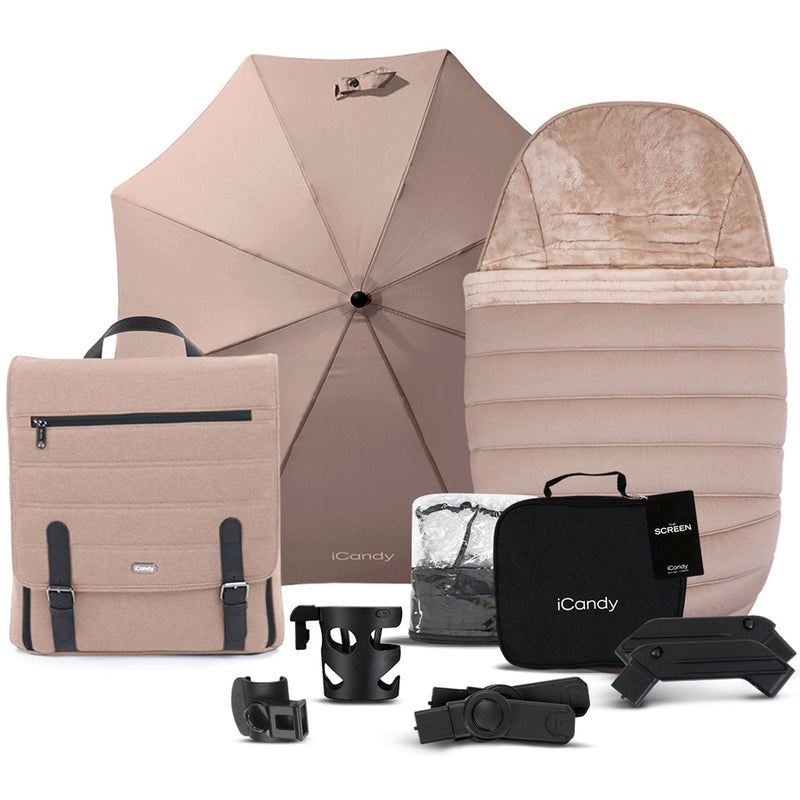 iCandy Peach 7 Complete Besafe Bundle in Cookie