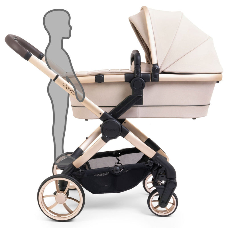 iCandy Peach 7 Complete Besafe Bundle in Biscotti