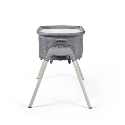 Ickle Bubba Drift Gliding Crib - Ash Grey