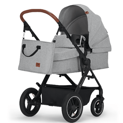 Kinderkraft Travel System 3in1 B-TOUR PRO Light Grey