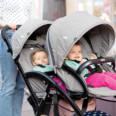 Joie EvaLite Duo Stroller - Pebble