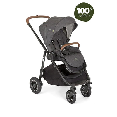 Ex Display -  Joie Cycle Versatrax & Carrycot - Shell Grey