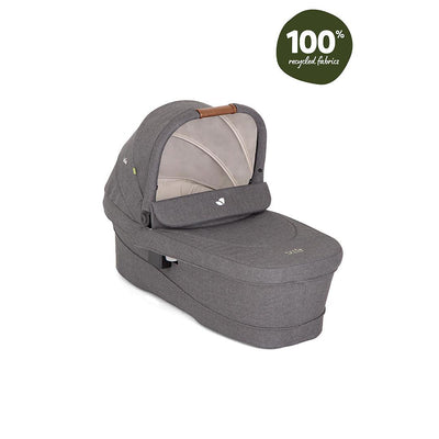 Ex Display -  Joie Cycle Versatrax & Carrycot - Shell Grey