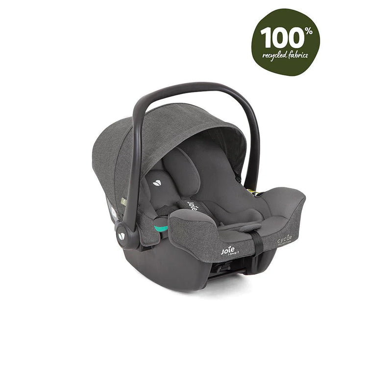 Ex Display -  Joie Cycle Versatrax & Carrycot - Shell Grey