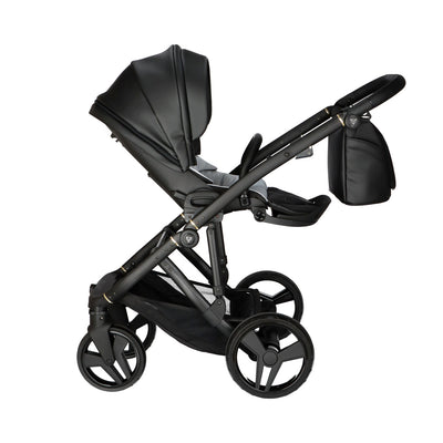 JUNAMA CLASSIC BLACK - 4IN1 (INCLUDES CAR SEAT & ISOFIX BASE)