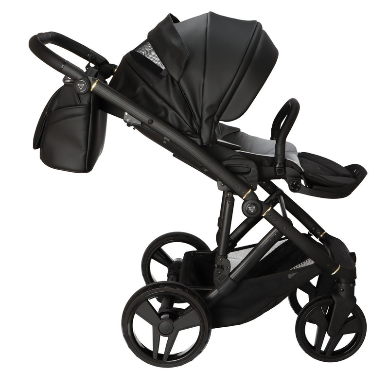 JUNAMA CLASSIC BLACK - 4IN1 (INCLUDES CAR SEAT & ISOFIX BASE)