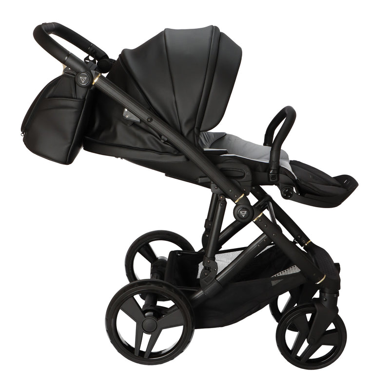 JUNAMA CLASSIC BLACK - 4IN1 (INCLUDES CAR SEAT & ISOFIX BASE)