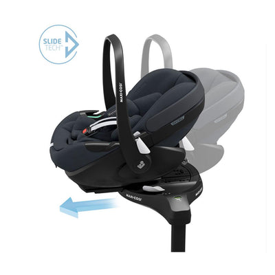 Maxi-Cosi Adorra Luxe Pebble 360 Pro + Base Travel System - Twillic Grey