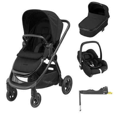 Maxi-Cosi Adorra Luxe + Cabriofix i-Size Travel System - Twillic Black