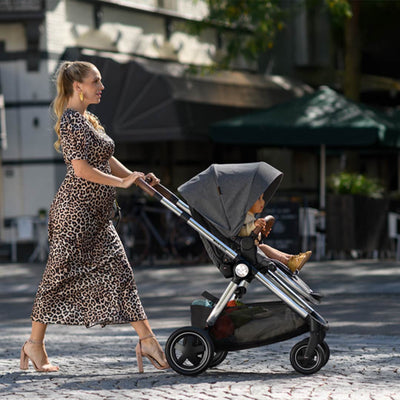 Maxi-Cosi Adorra Luxe Pebble 360 Travel System - Twillic Grey