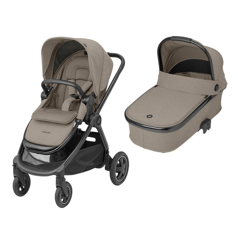 Maxi-Cosi Adorra Luxe + Cabriofix i-Size Travel System - Twillic Truffle