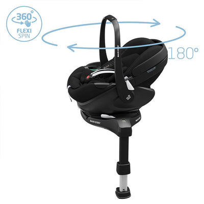 Maxi-Cosi Fame Pushchair + Pebble 360 Pro Travel System - Twillic Black